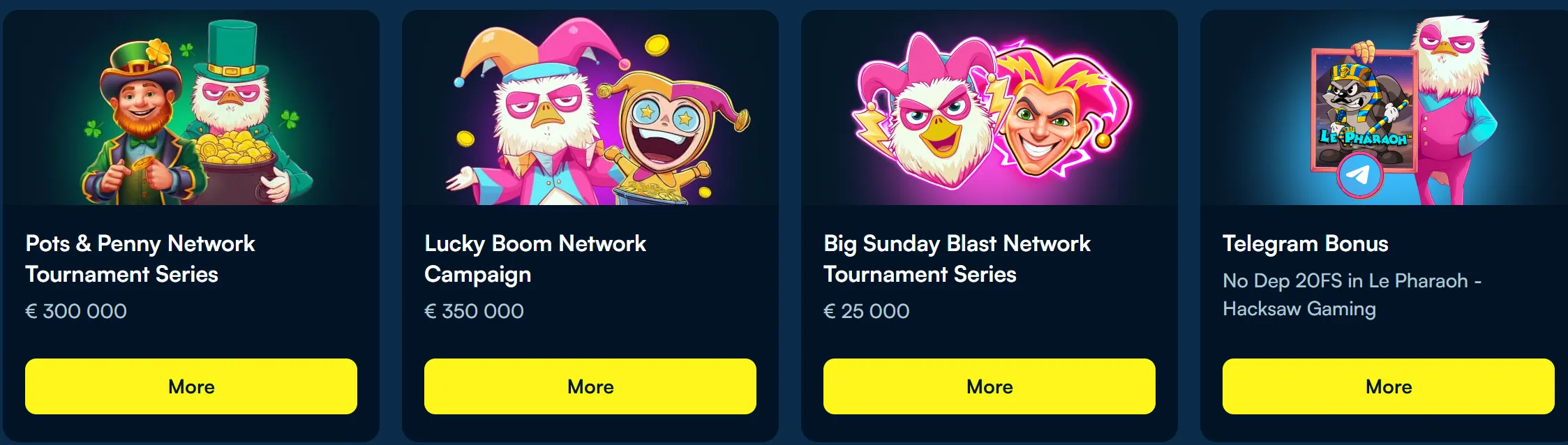 Aureon Play Casino promoties en toernooien